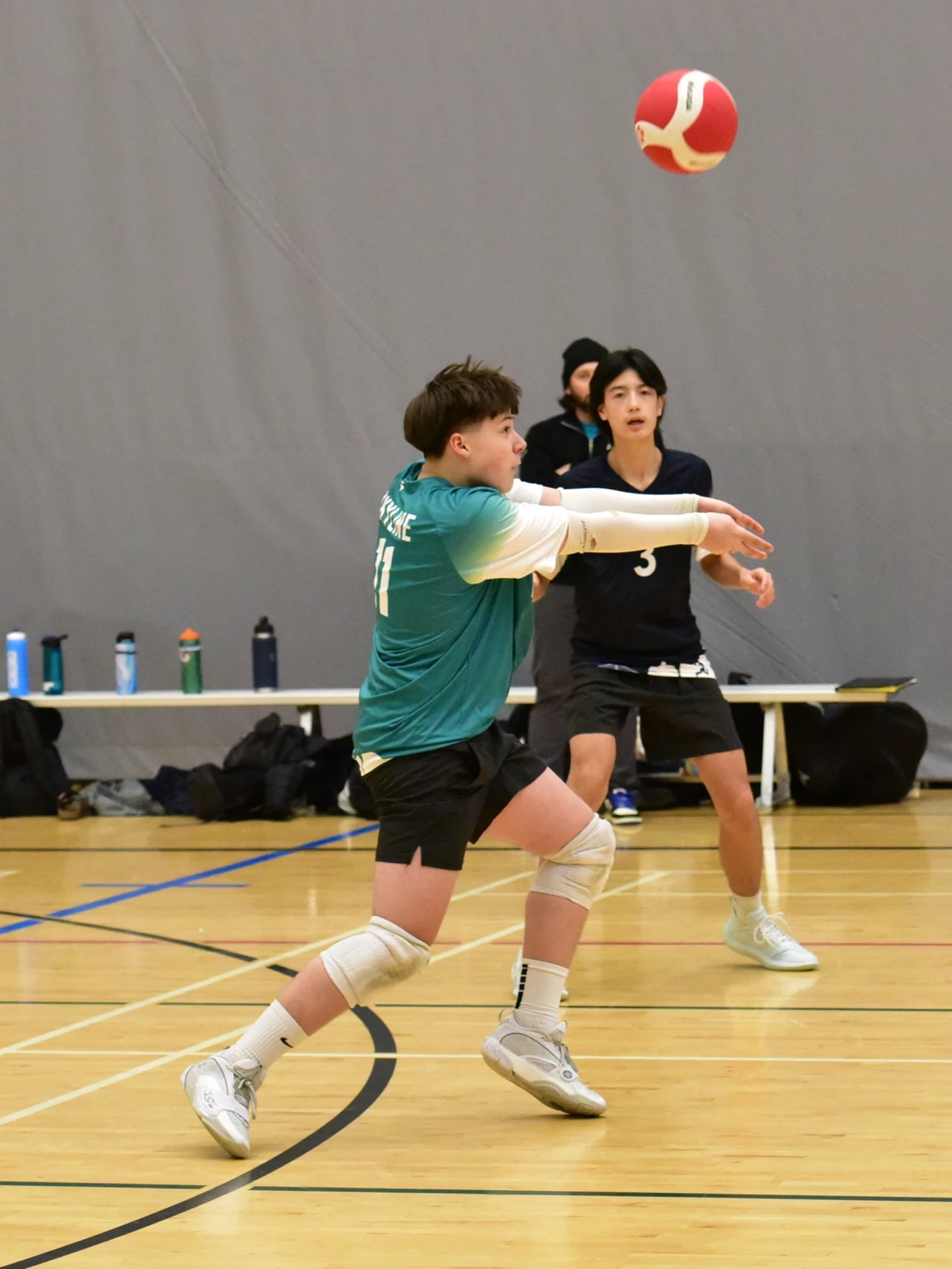 Athletes at a Skyline prep camp session