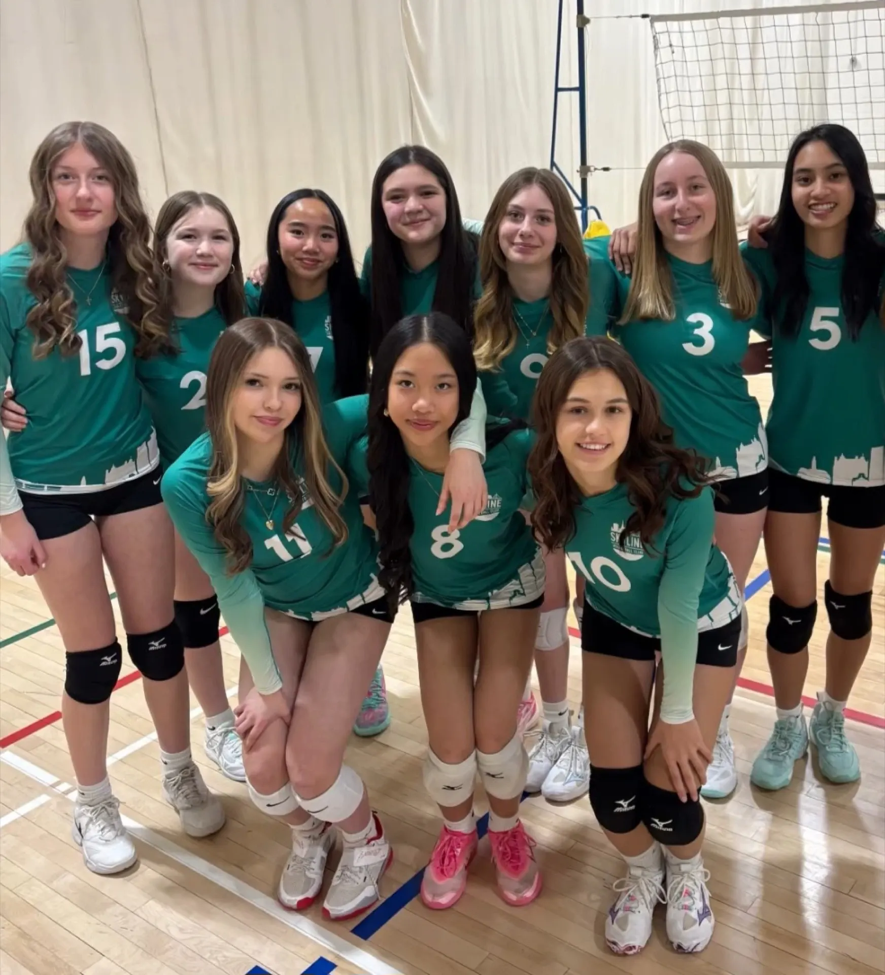 Athletes at Skyline seasonal camps