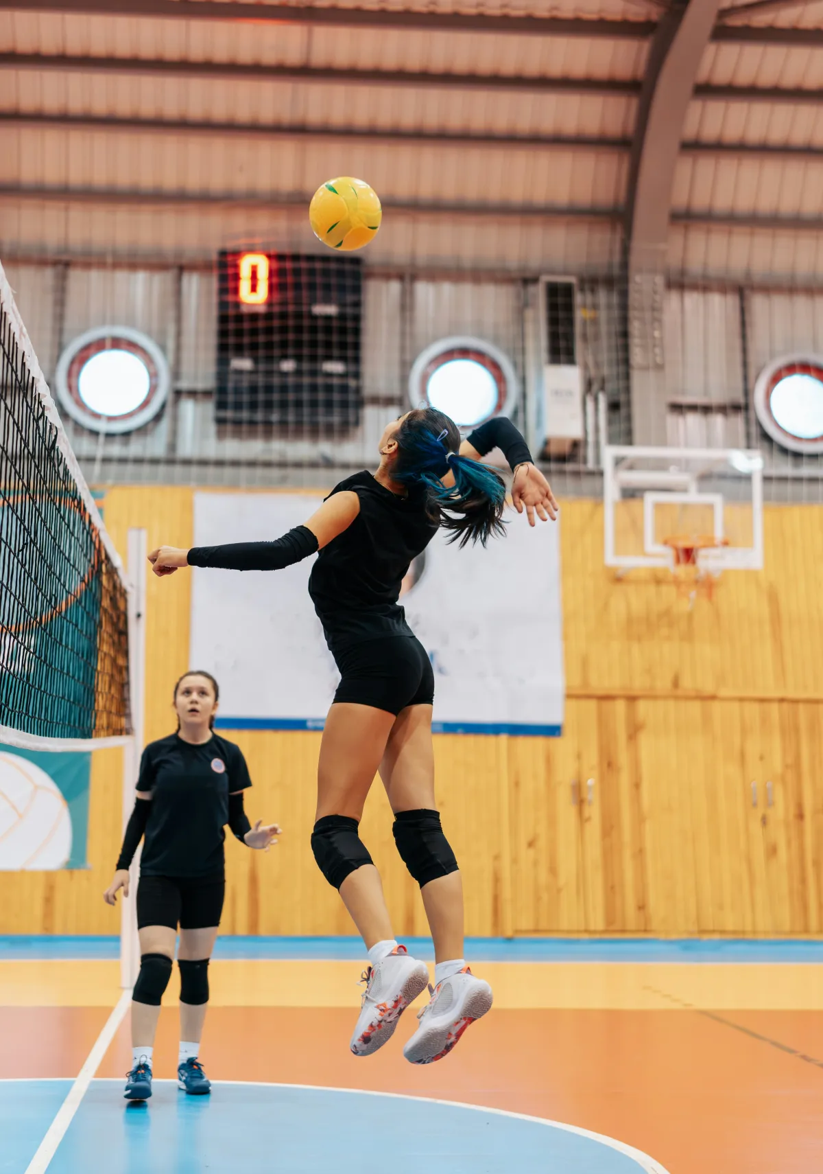 Positional camp training session